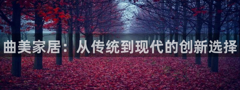 安信12娱乐注册：曲美家居：从传统到现代的创新选择